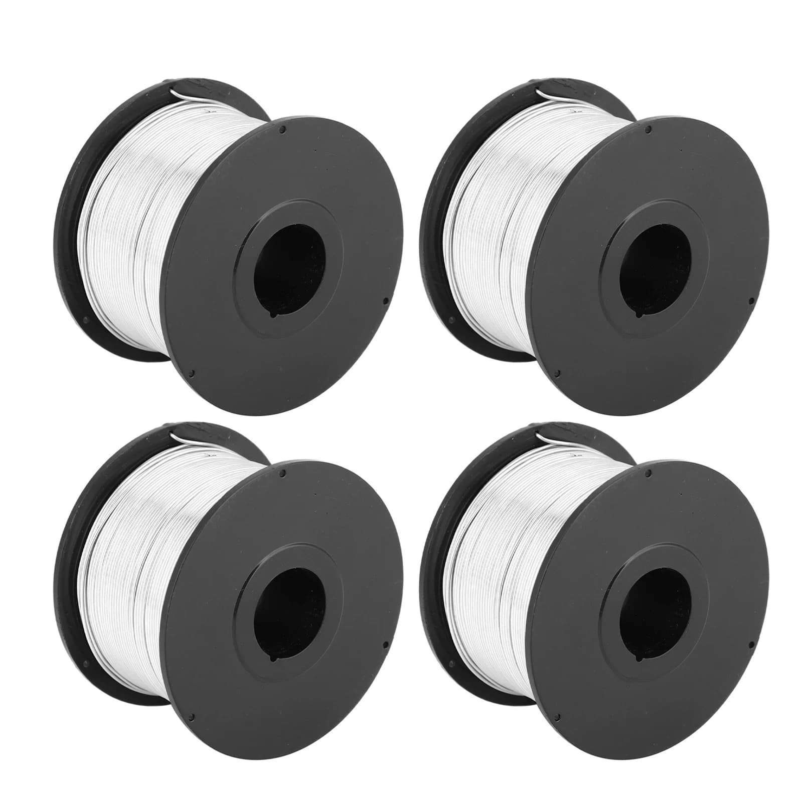 4 pezzi di filo per tondo per cemento armato 110 m 0,8 mm filo per tondo per cemento armato in acciaio per legatrice automatica per tondo per cemento armato