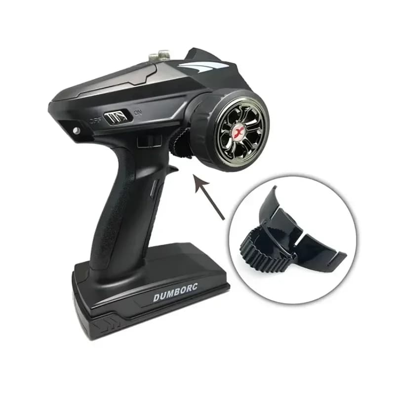 DUMBORC X4 X6 X6A X6P RC Trasmettitore radio Sostituzione Controller ruota con una sola mano