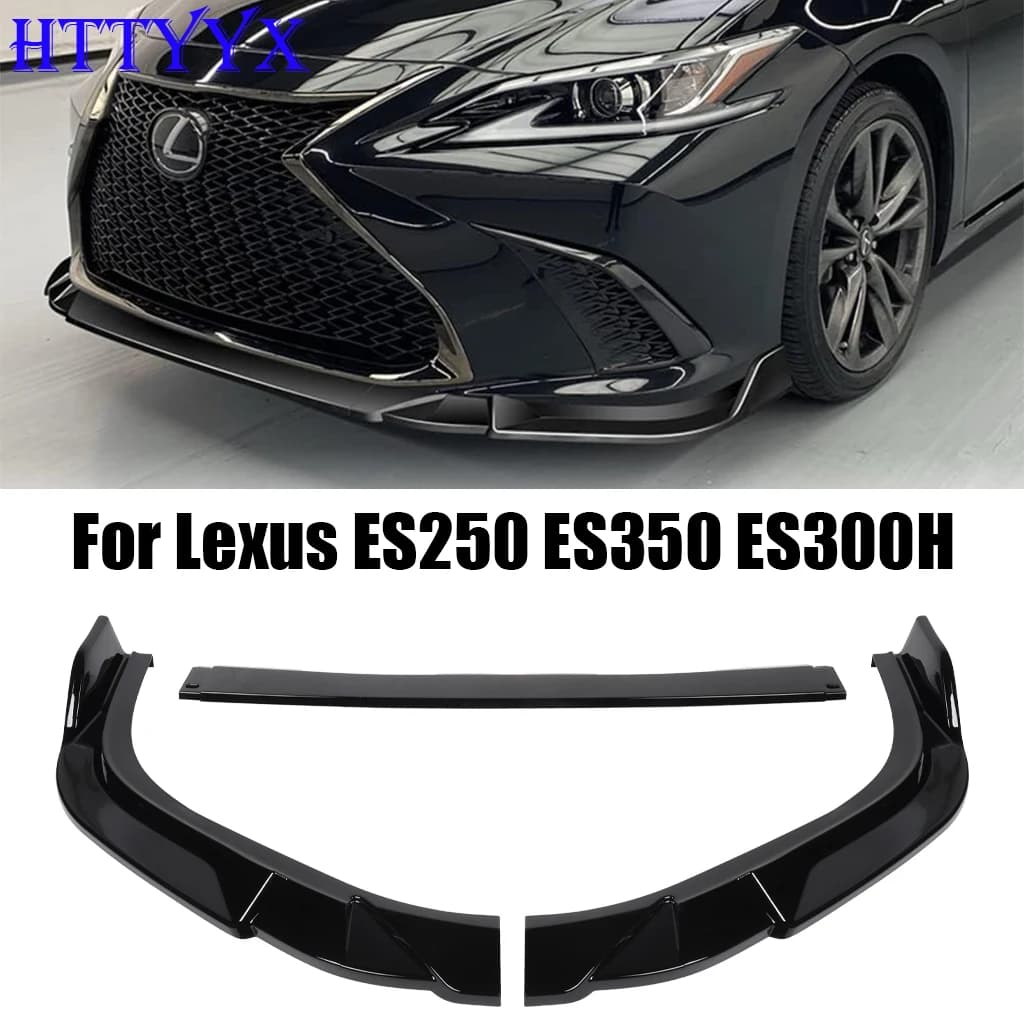 Per Lexus ES250 ES300H ES350 F Sport 2019 2020 2021 2022 2023-2025 Auto Paraurti Anteriore Splitter Lip Diffusore Body Kit Spoiler Guard