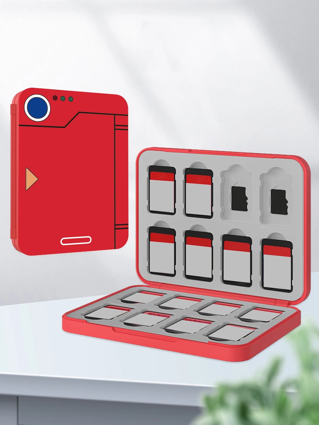 Suitable for Magnetic Absorption Card Reader Switch 16 in 1 Red