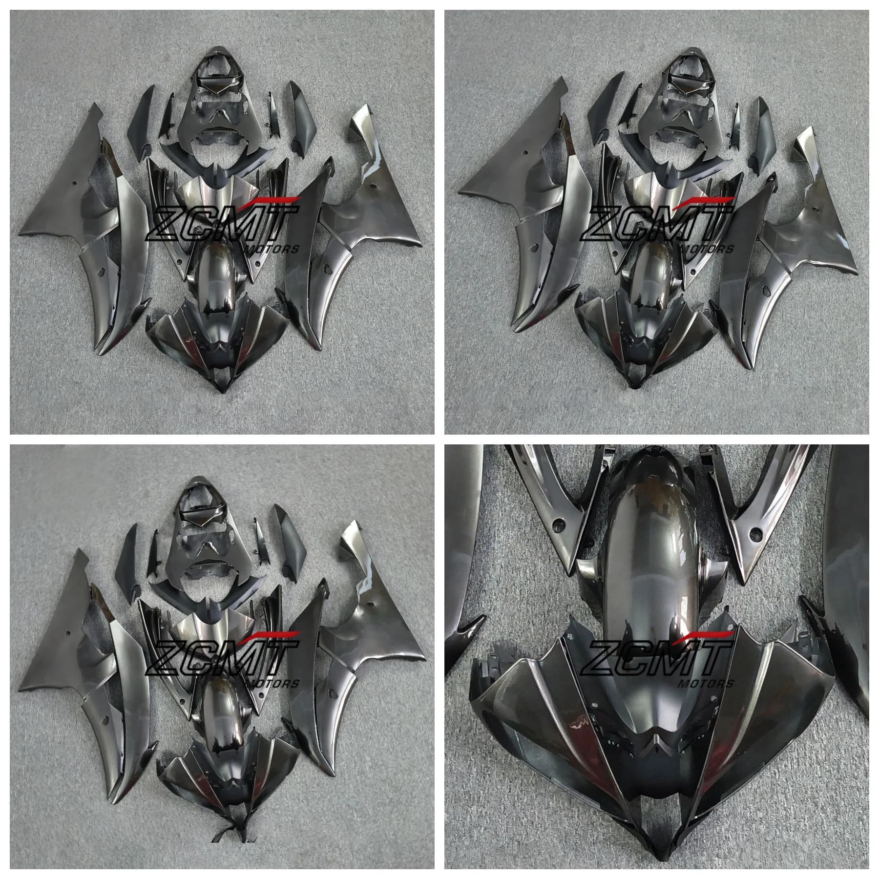 Fender Engine Cover Fuel Tank Side Panel Fairing Kit ABS Carbon Painted Motorcycle Accessories For Yamaha YZF-R6 2008-2016 2015
