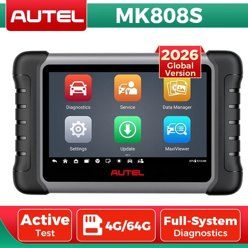 Autel MaxiCOM MK808S strumento diagnostico per auto Scanner OBD2 diagnosi di controllo bidirezionale strumenti automobilistici lettore di codici TPMS