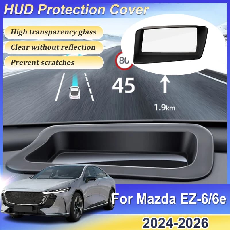 Per Mazda EZ-6 Accessorie J90A 6e 2024 2025 2026 HUD Head Up Display Coperchio protettivo Schermo di proiezione riflettente Parte interna