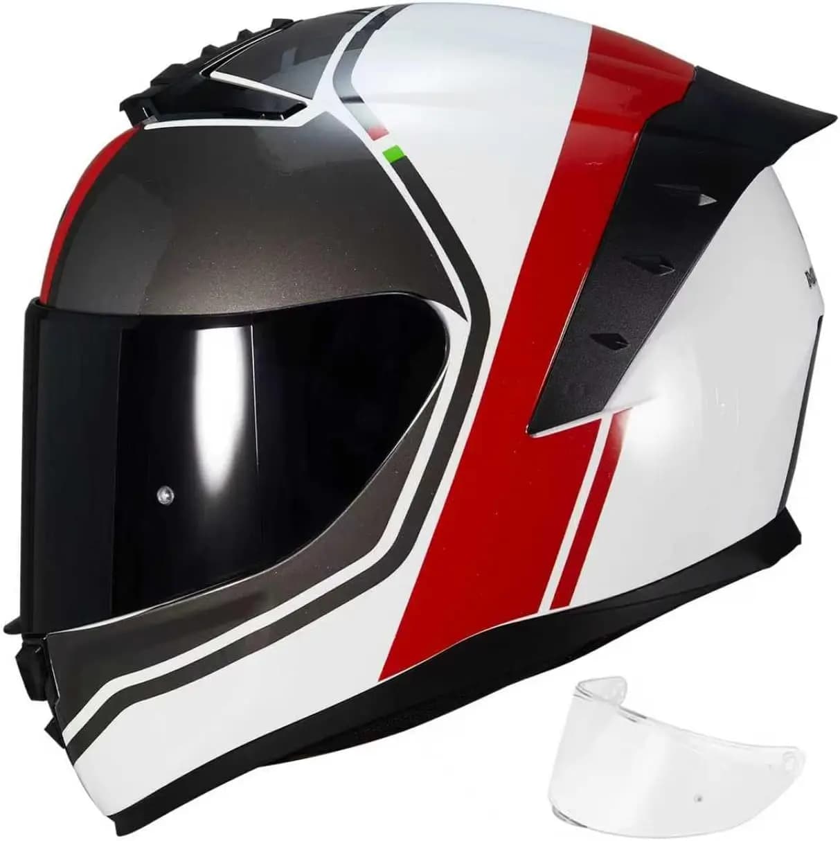 Motorcycle helmets for adults Moto MG611 Motorcycle racing helmets for road bike with black visor for man Wo