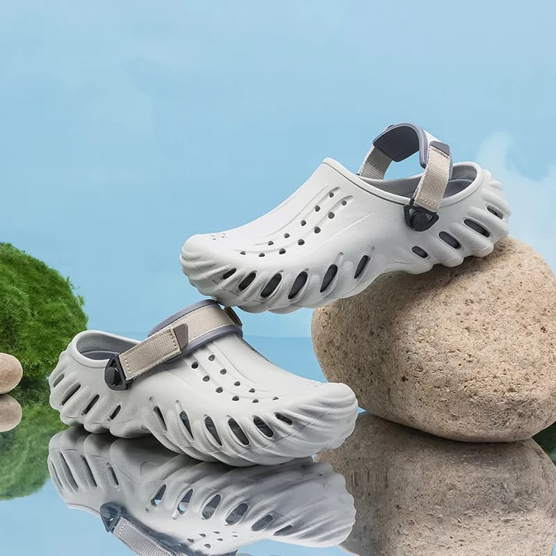 New Xiaobai same Bobo shoes hole shoes Carlo pool beach shoes soft-soled cool slippers