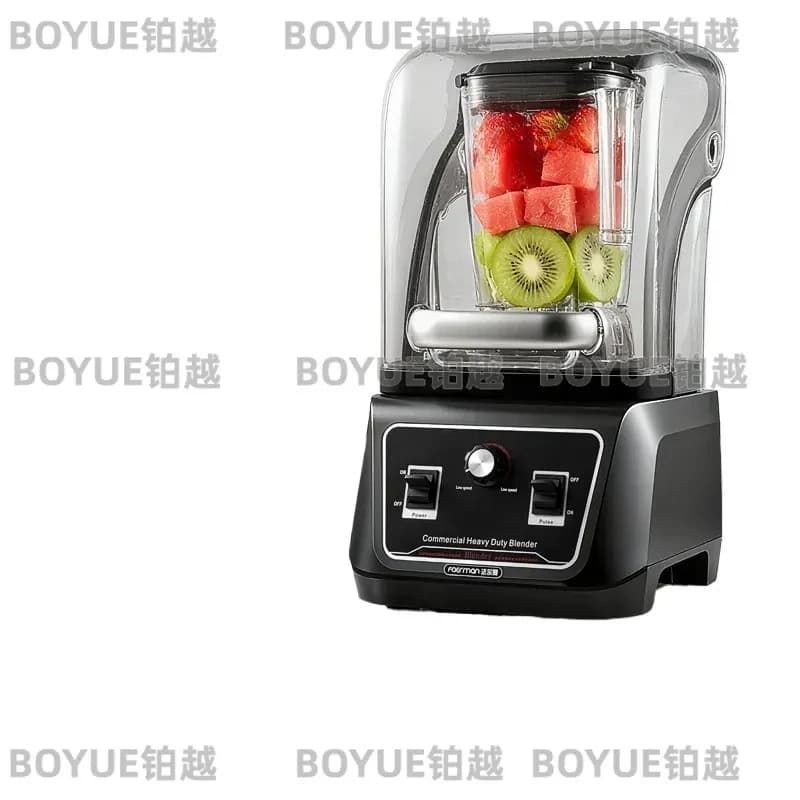 Commercial Smoothie Maker Automatic Milkshake Blender Ice Crusher High Power Silent Machine for Bubble Tea Shop Heavy Duty