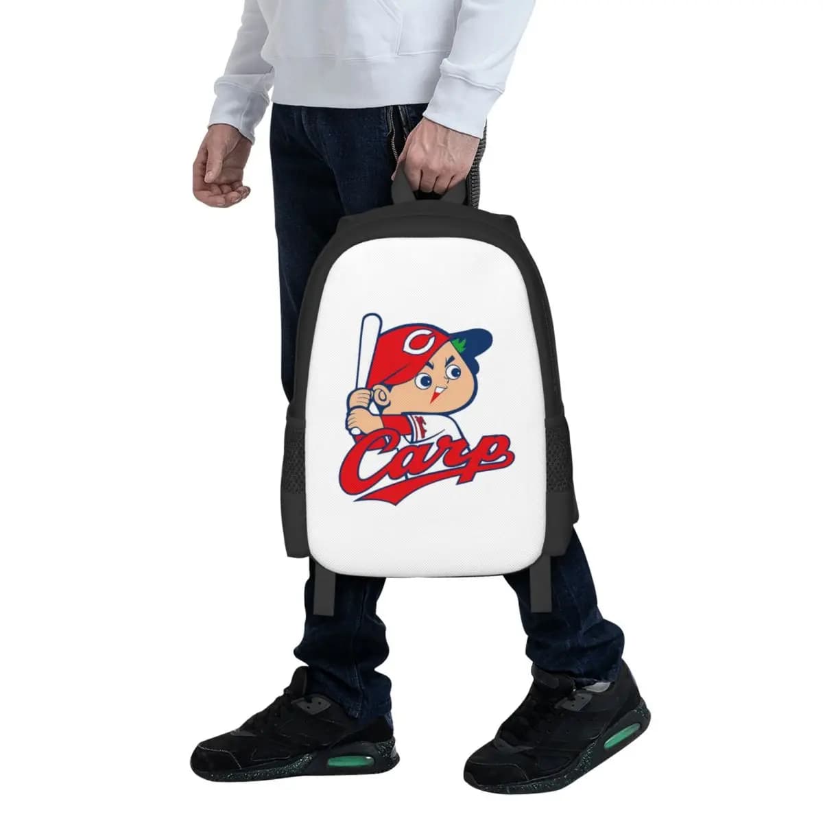 Zaino per studenti Hiroshima Toyo Carp, borsa da scuola, zaino da viaggio per escursioni, per ragazzi e ragazze, borsa a tracolla alla moda