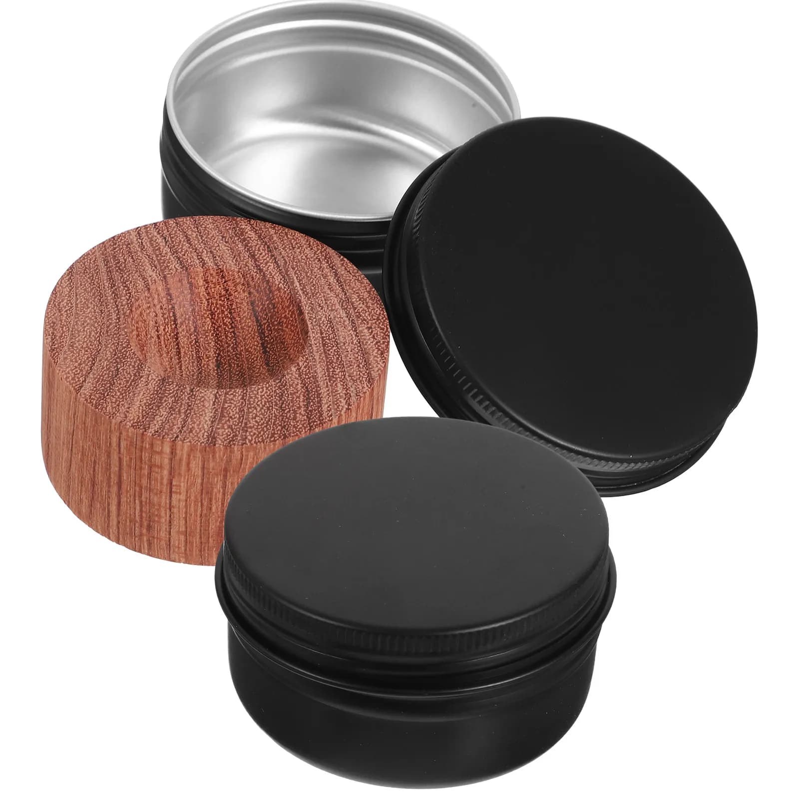 2 diffusori di oli essenziali in legno neri, leggeri, decorativi e sicuri per interni, auto, camera da letto, ornamenti per la casa