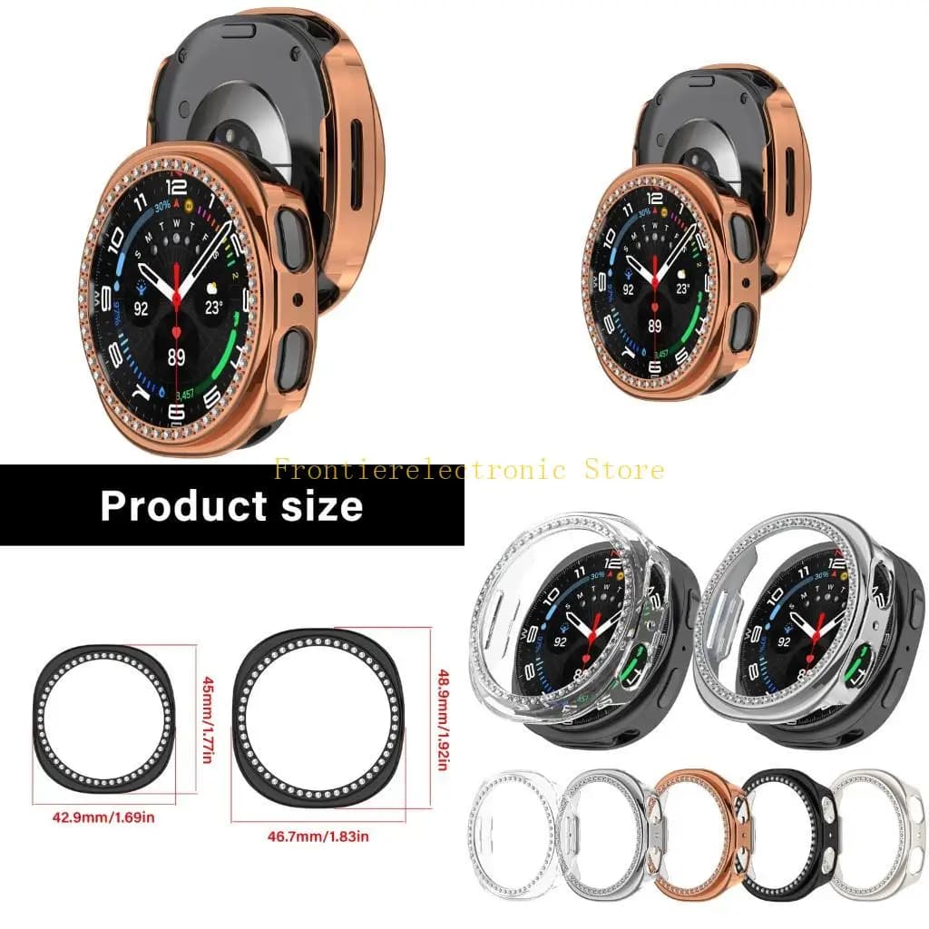 G8DB Protective anti-scratch housing Protective shell Shoe bumper for watch 8 44mm 40mm