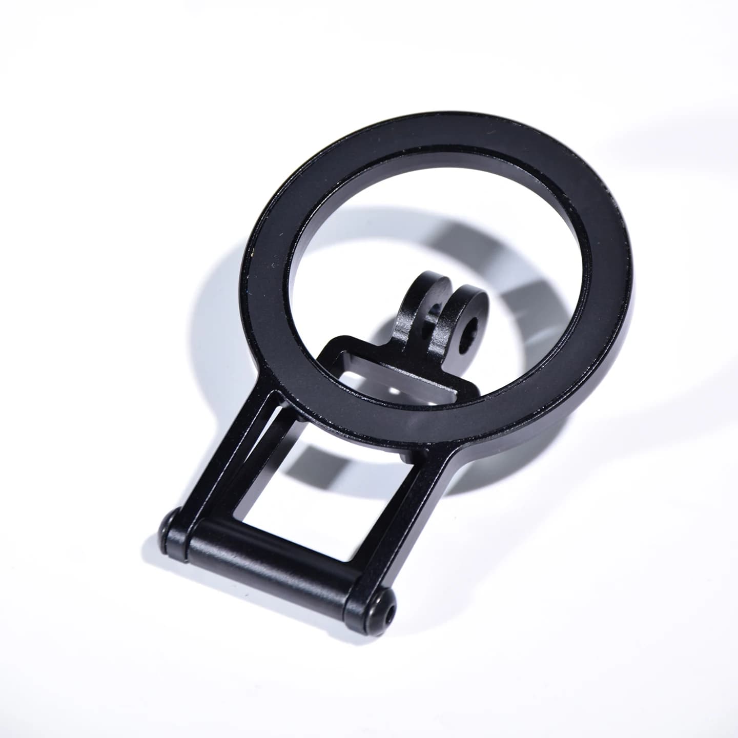 Aluminum Magnetic Support for Action Camera and Phone, Compatible with MagSafe iPhone 16 15 14 Samsung, for Camera, Microphone, Light and Monitor