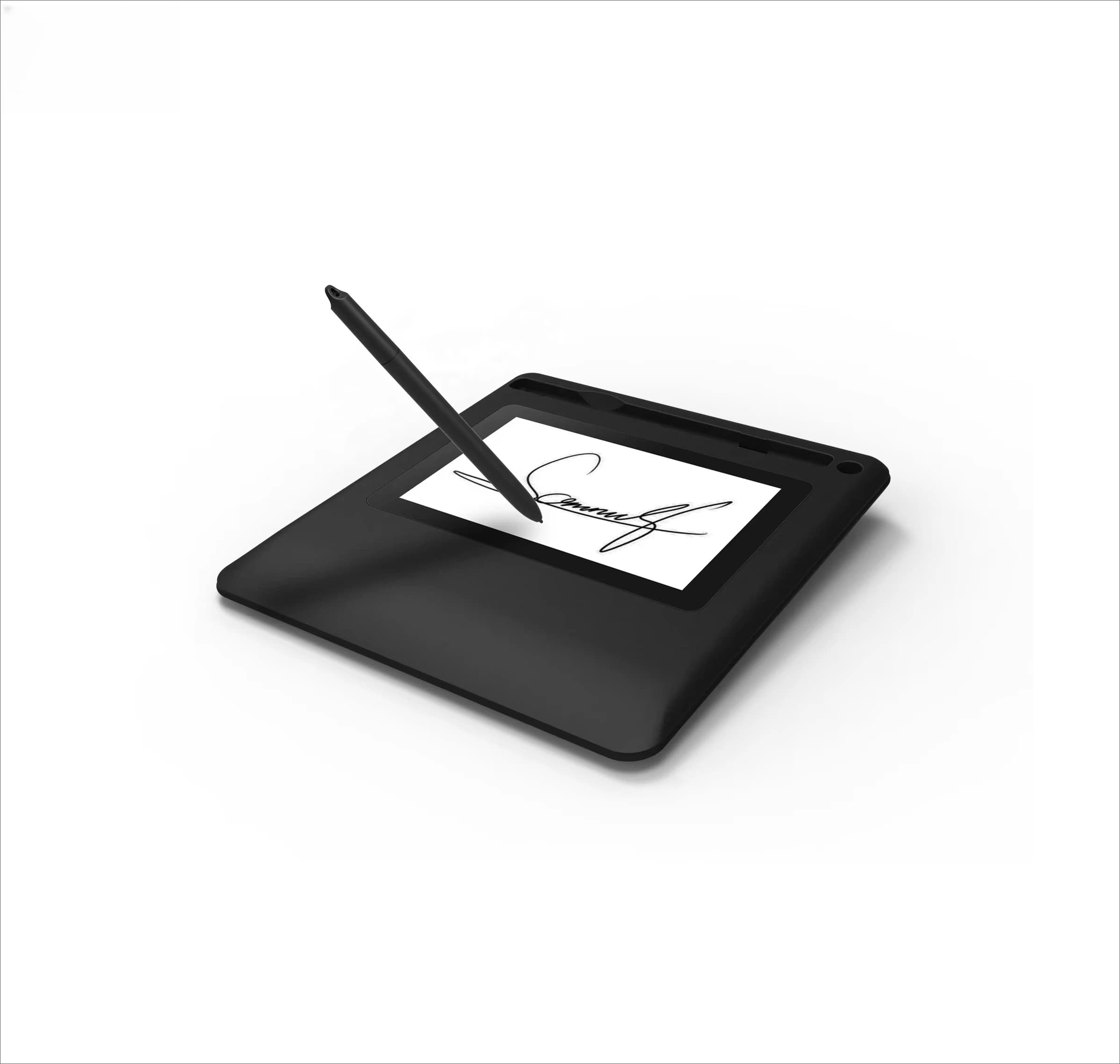 Tavoletta grafica da disegno portatile da 5 pollici TFT USB digitale scritta a mano E-Sign Pad con stilo
