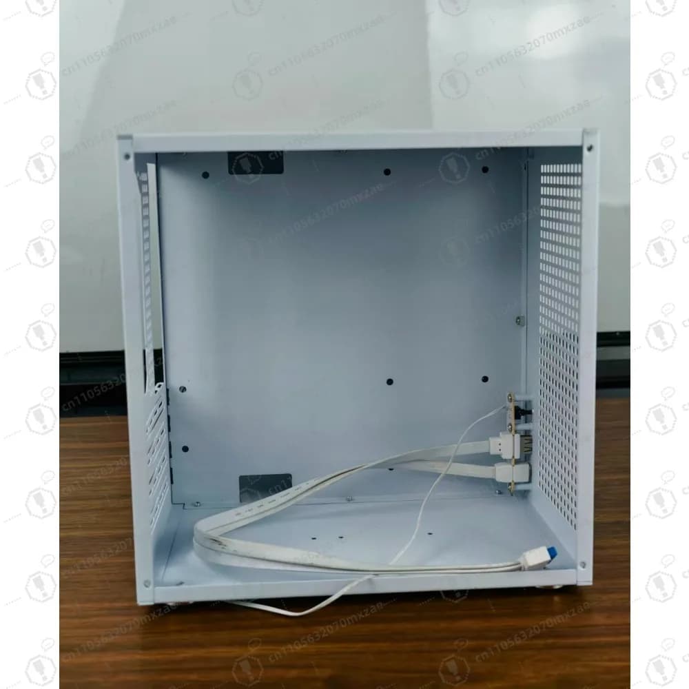 Chassis NAS Sagittarius a 8 Bay da 21,8L, Supporto per Alimentatore ATX, Backplane PCIE, Scheda Madre MATX, Case Compatto per Server di Archiviazione