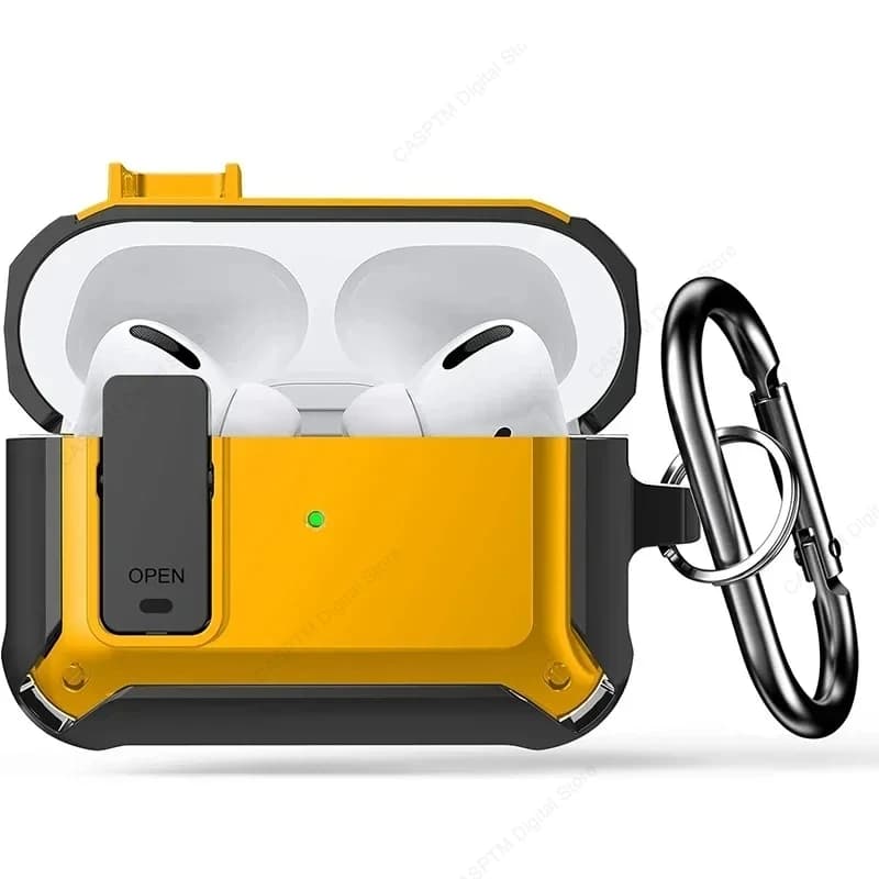 For Airpods Pro 2 Cover Case with Lock Protective Covers for AirPods Pro2 Pro 2nd Coque for Apple Airpods 3 3rd 2 1 Gen Fundas