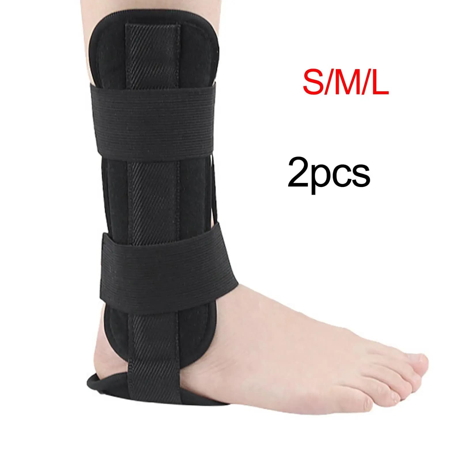 Supporto per Caviglia Regolabile con Fascia di Sostegno, Protezione Elastica Antiscivolo per Tallone, per Sport, Basket, Pallavolo, Uomo