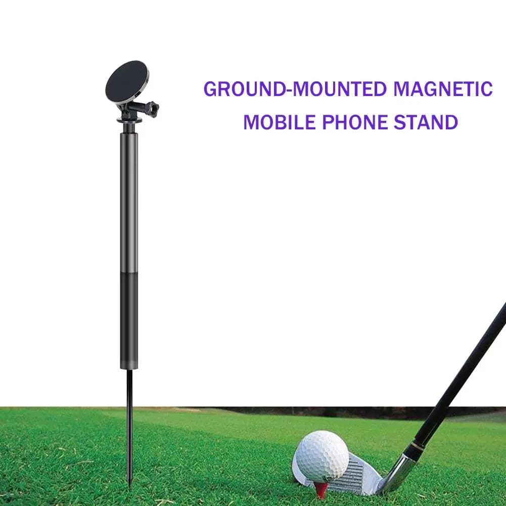 Supporto Magnetico per Telefono Cellulare a Forma di Palla da Golf, Accessorio per Fotografia all'Aperto, Pesca e Selfie