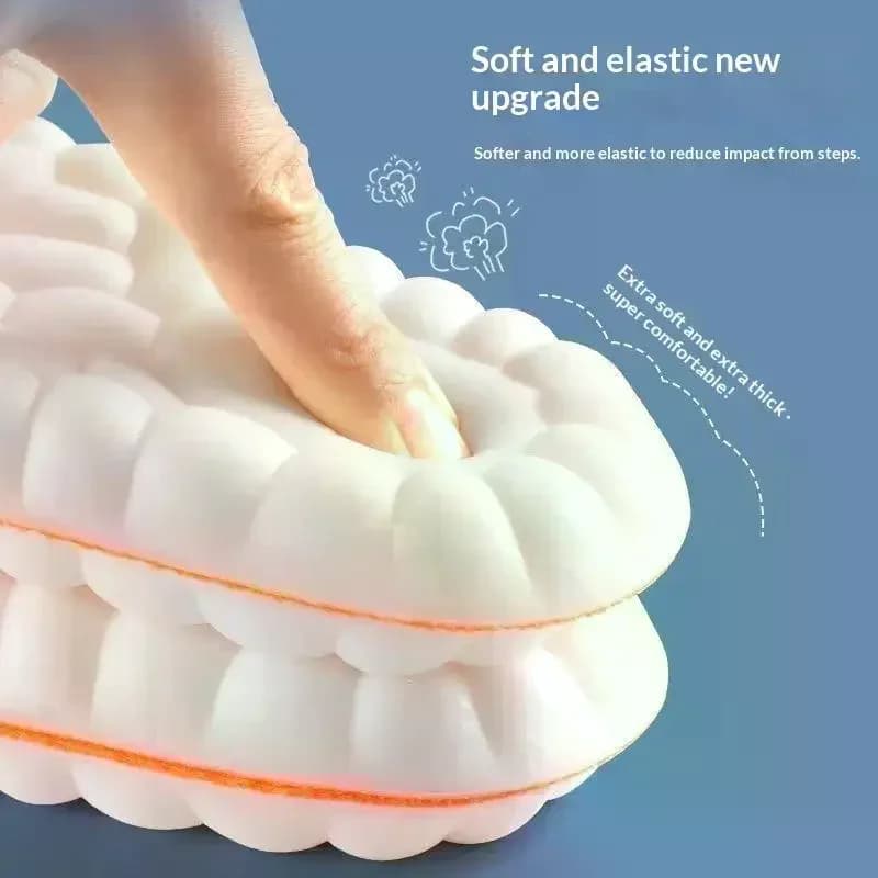 5 paia di solette sportive super morbide per scarpe, cuscinetti per assorbimento degli urti, supporto per l'arco plantare, inserti ortopedici