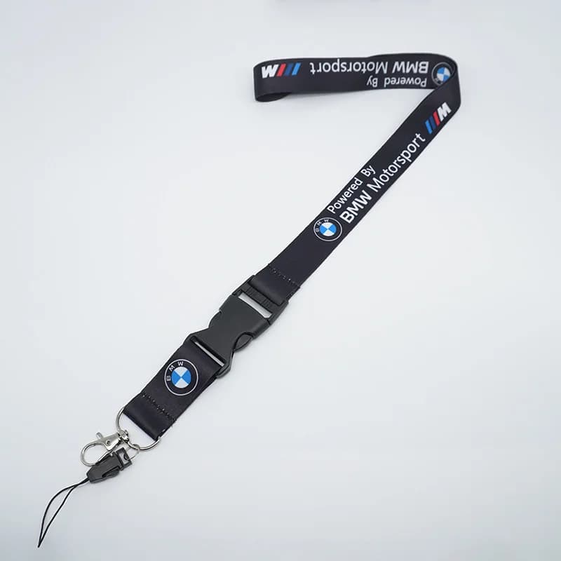 Neck Strap Lanyard Key Phone Work ID Card Hanging Rope Keychain For BMW Power Motorsport E90 G26 E60 E46 F10 F30 E39 Car Sticker