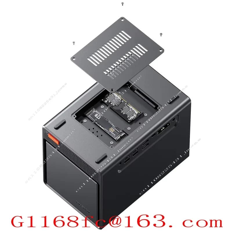 N150 processor NAS chassis server, UHD graphics card 4 * 2.5G LAN network storage
