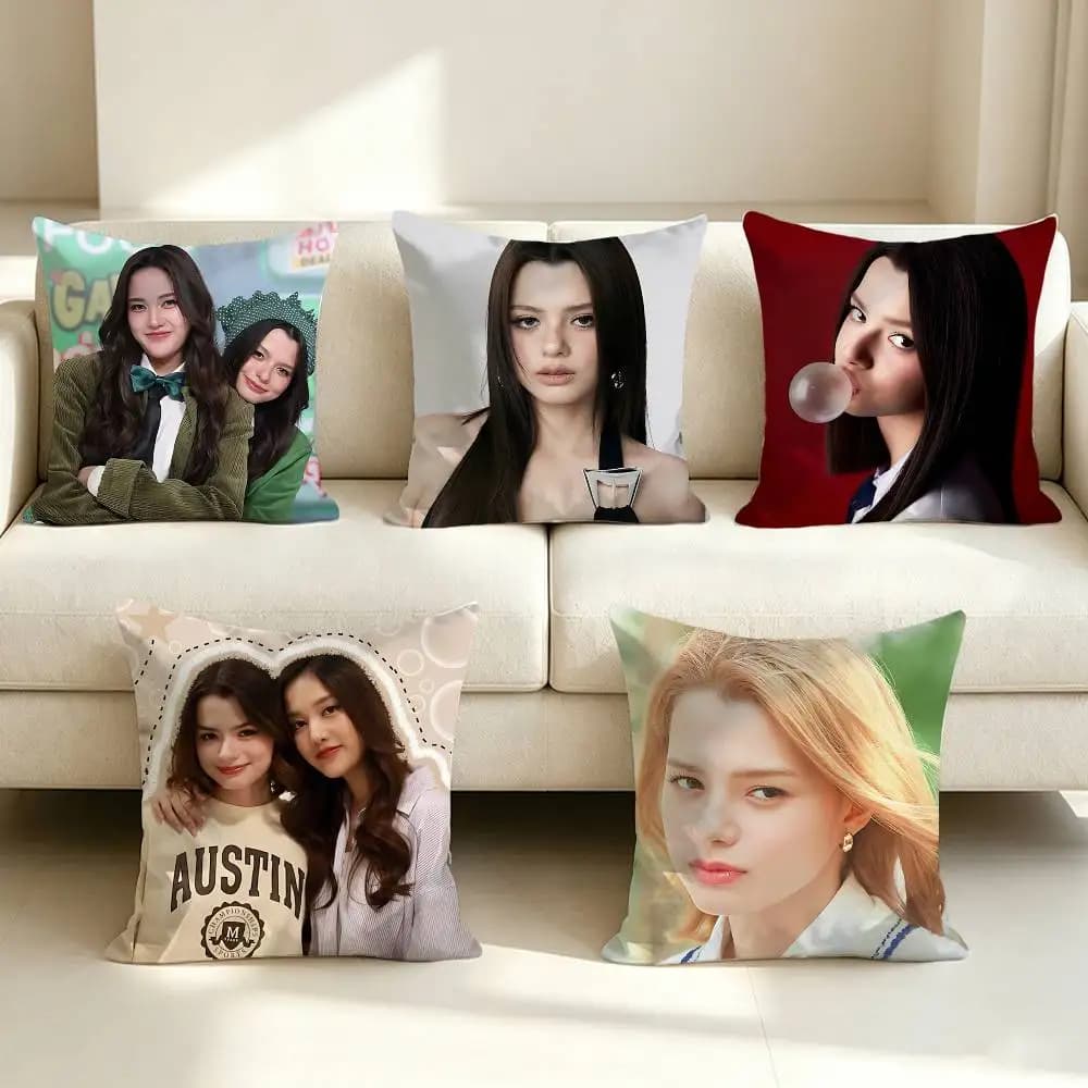 GL-TV Freen Becky CP Square Sofa Pillow Cover Solid Color Living Room Home Decor Cushion Case