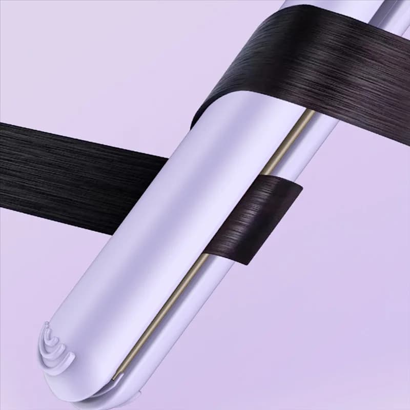 Women's curly hair plate 2 in 1, negative tool for hair care, hair plate that does not damage hair (EU)