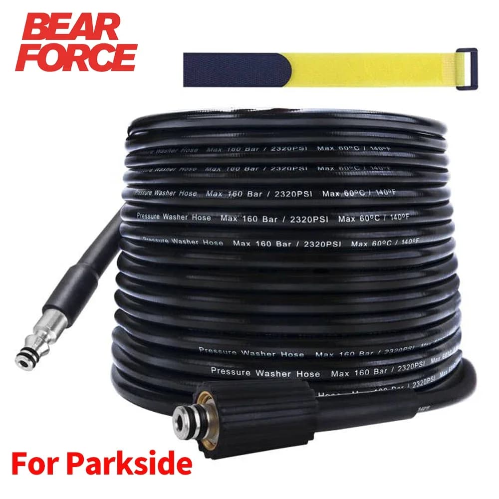 10 m high pressure water cleaning hose for Parkside High pressure washing machine for cars Flexible hose for water cleaning High pressure washing machine