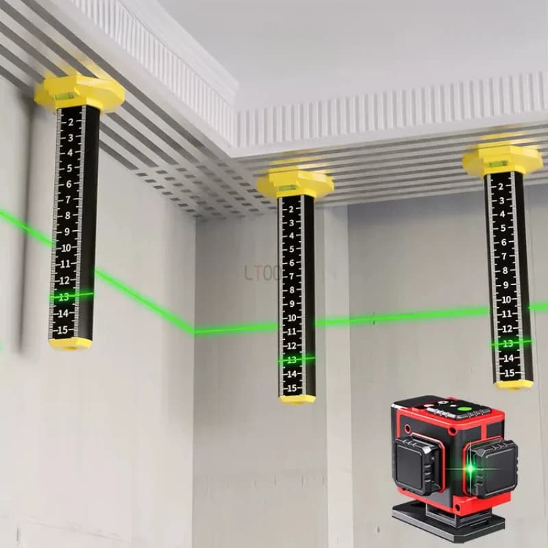 Light Steel Keel Leveling Artifact Suspended Ceiling Leveling Special Ruler Horizontal Ruler Level Stick Wall Tile Laying Tools