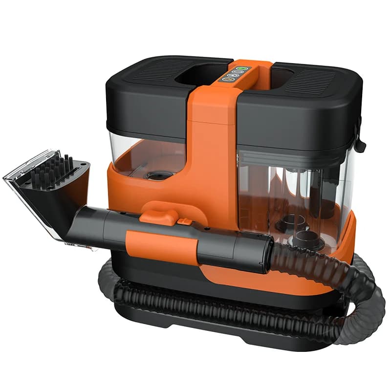 2026 New Portable Steam Carpet Cleaner 12KPa High Suction 4 in 1 Spray Extraction Vacuum for Home Sofa Mattress Car Interior