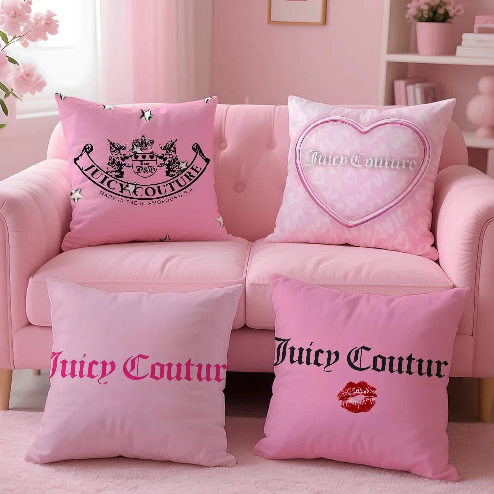 Fashion J-Juicys C-Couture anime Federa Anti-dust Federa Cerniera invisible silky short plush lining cushion for sofa