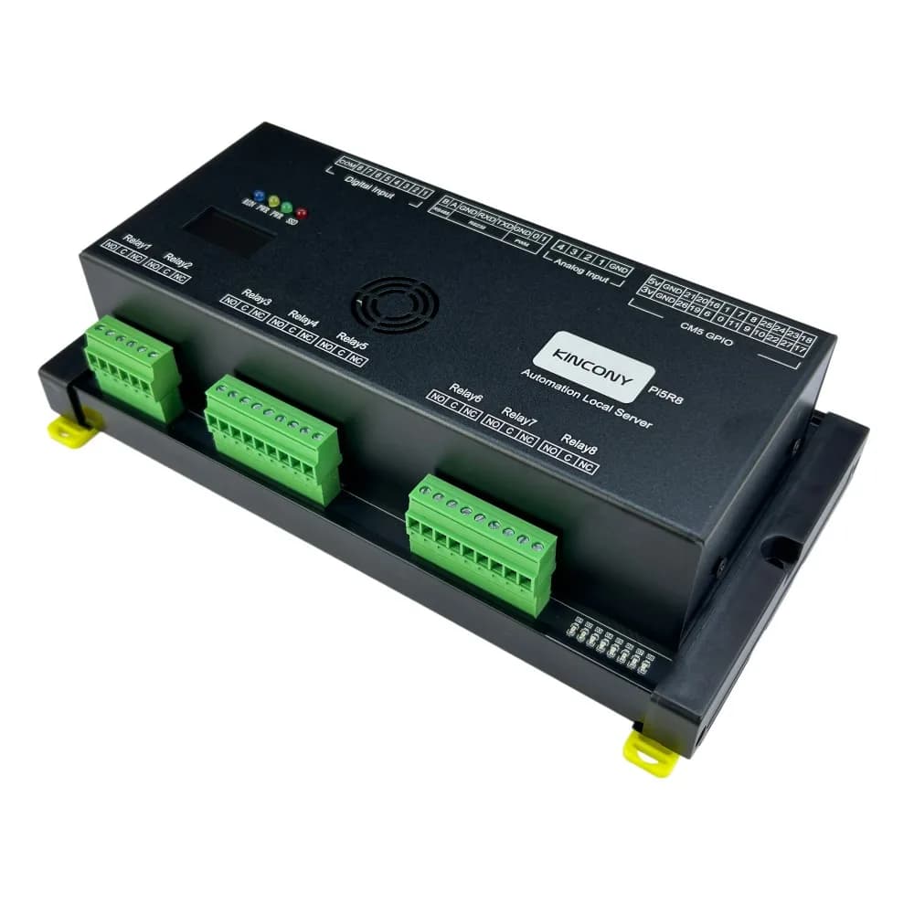 RASPBERRY PI CM5 GATEWAY IOT per SMART HOME e AUTOMAZIONE INDUSTRIALE - KINCONY PI5R8