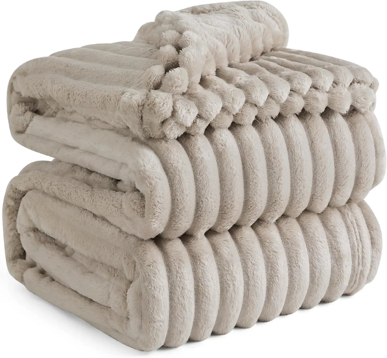 Larger Size 270*230 CM(108*92 Inch)Fleece 3S Quick Warm Blanket For Couch - Super Soft Cozy Blankets For Women, All Season Self Warm Blanket