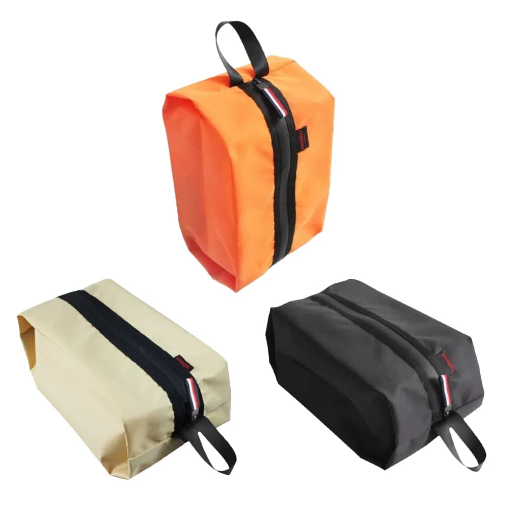 Borsa portaoggetti multifunzionale impermeabile, borsa da viaggio portatile con cerniera, adatta per riporre vestiti e scarpe all'aperto