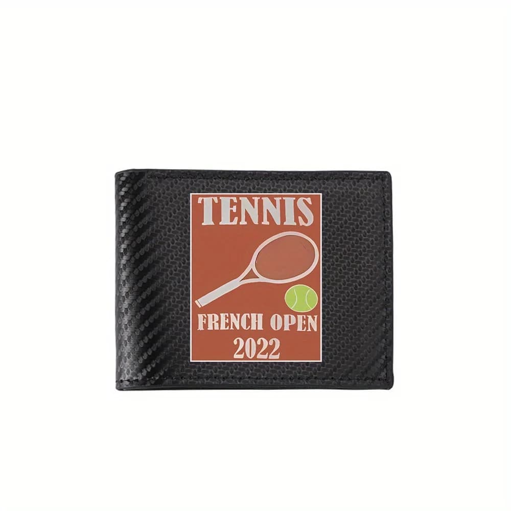 Women's Tennis Rack Open 2022 Ball Simple Business Modern Elegant Print Design Gifts for Father Boyfriend Chri