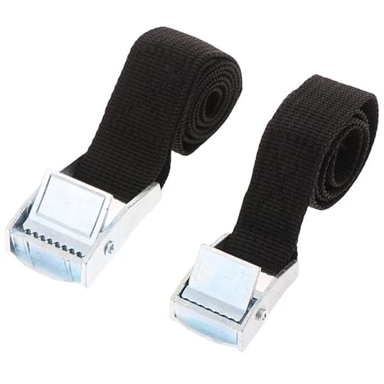 Cinghie di ancoraggio per carico con fibbia per auto, moto, bici, con fibbia in metallo, corda da traino, forte cintura a cricchetto per borsa da viaggio