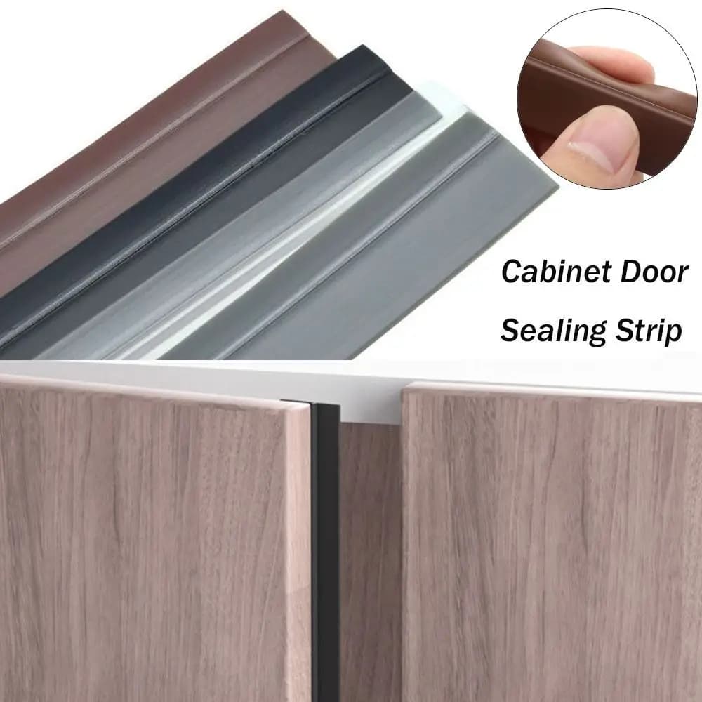 1 pezzo di striscia sigillante per fondo porta da 2,8 m x 2,1 cm, sigillante autoadesivo insonorizzante per porte, striscia sigillante impermeabile per porte e finestre