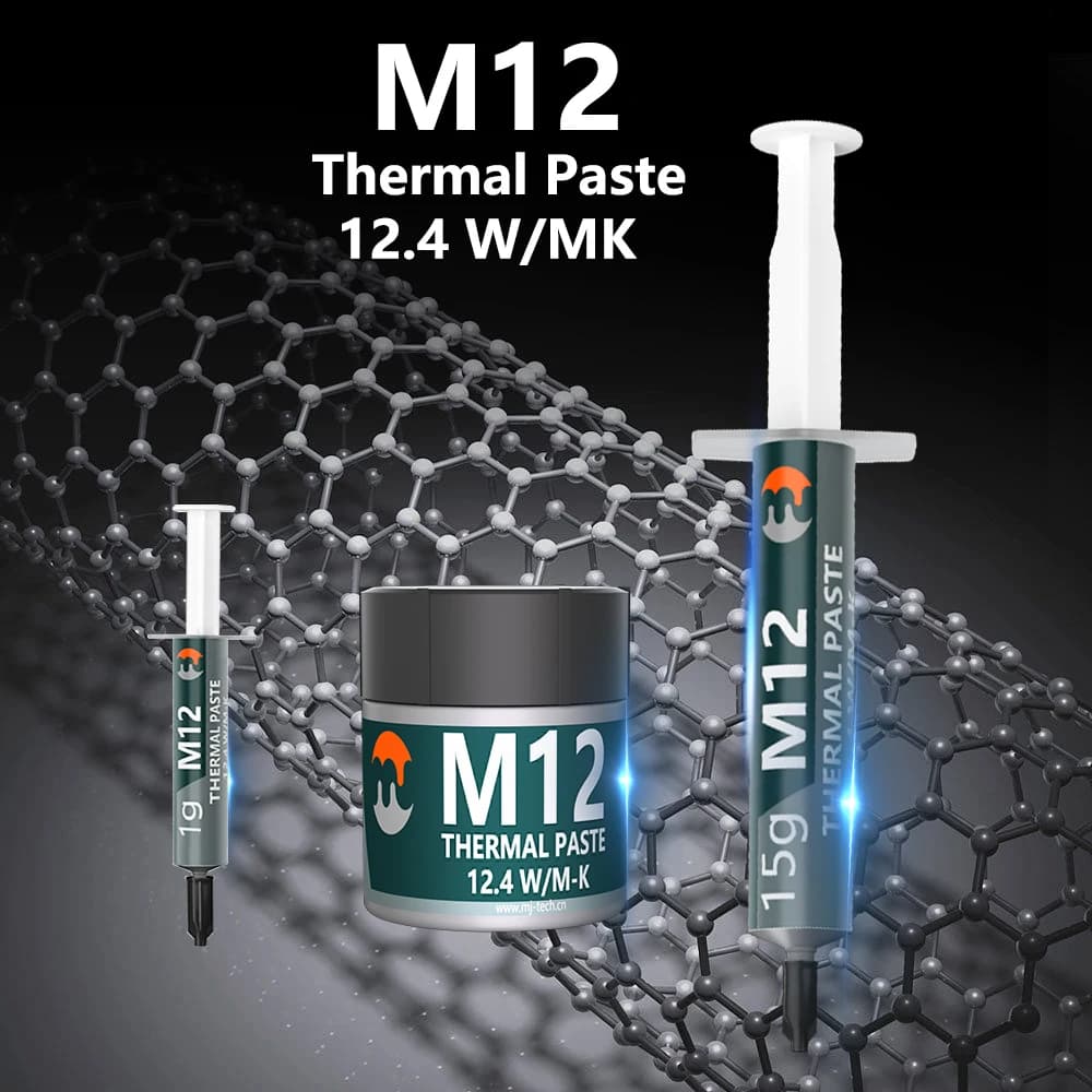Thermal Pasta MJ Performance Thermal Pasta Conductive 12.4 W/MK 1/4/8/15/30g For PC Game PS5 CPU GPU Cooling