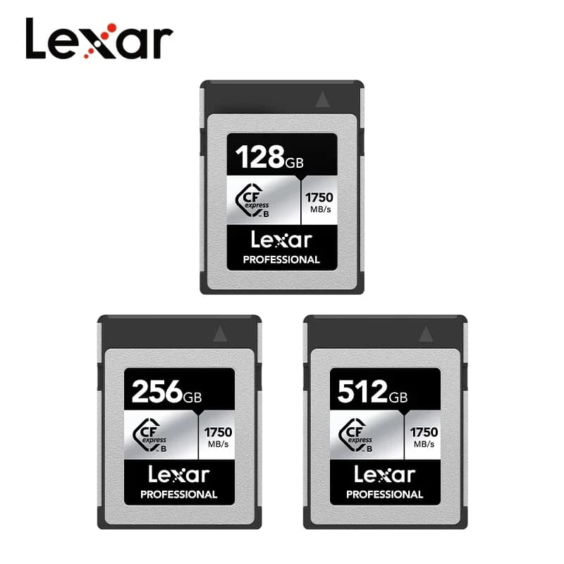 CFexpress Type B Storage Card Original Lexar 128GB 256GB 512GB 1750MB S High Speed Memory Card For 8K Shooting Camera