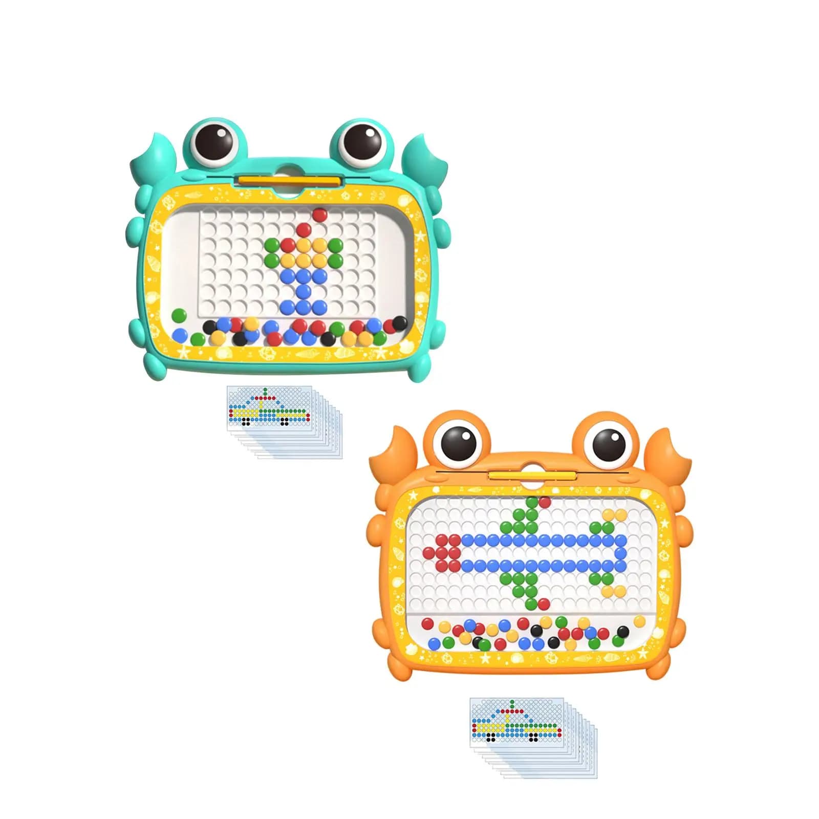 Dot Educational Toddler Toys Graphic Cognition travel Early Education Drawing Board Toy for Game go Out Activity