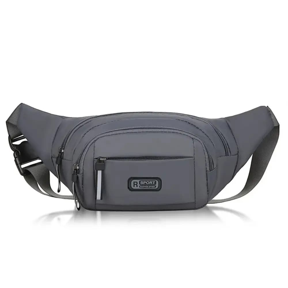 Nylon Men Multifunctional Waist Bags Waterproof Adjustable Crossbdoy Chest Bag Portable Lightweight Men Running Pouch Belt Gym
