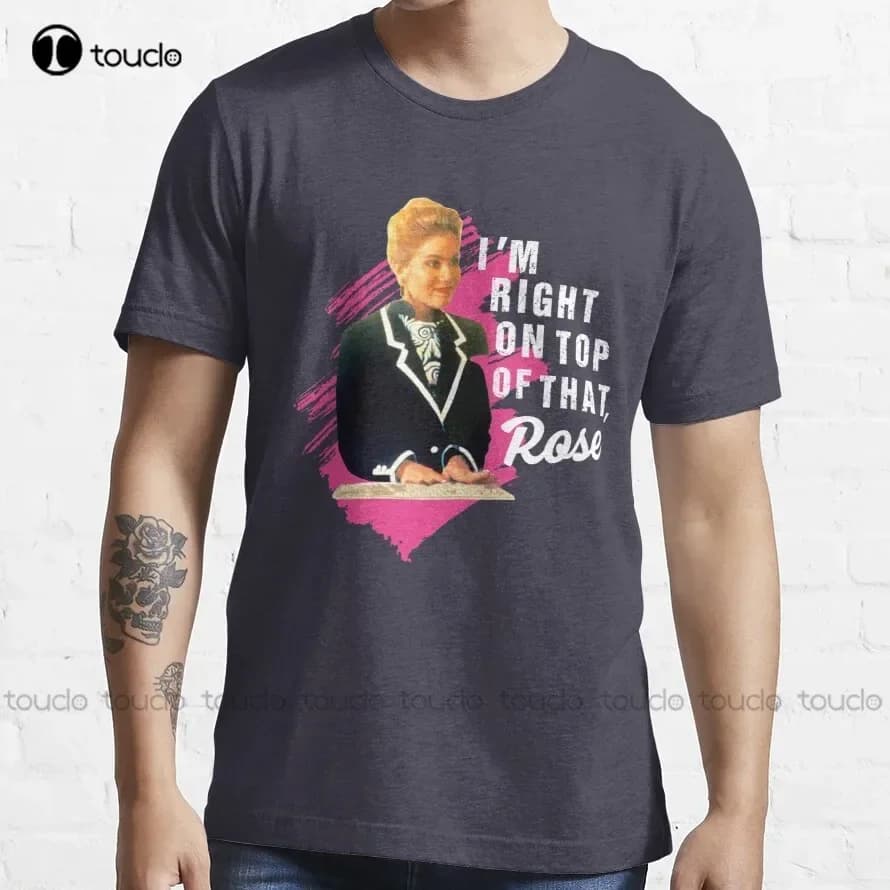 I'M Right On Top Of That Rose Office Space Keyboard Professional Pop Culture 90S 1991 1990 Film Films T-Shirt Vintage Shirt