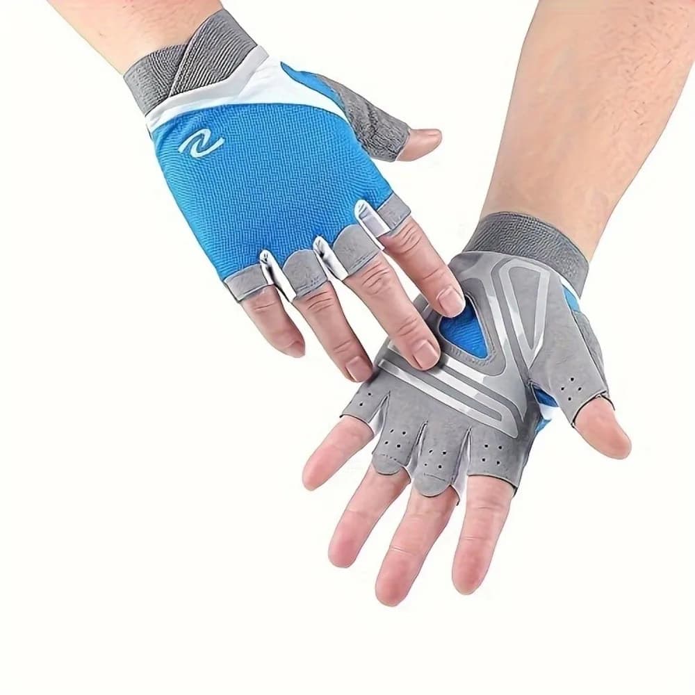 Antiskid Gym Gloves for Men and Women, Breathable Gloves for Cycling, Climbing, Training, Fishing and Sport