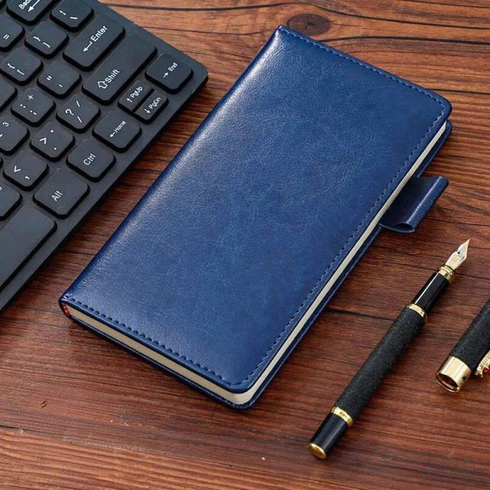 Portable Business Notebook Planner Diary Journal PU Leather Office Stationery Writing Pad For Daily Office Study Record