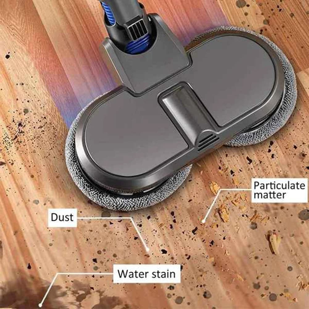 Tendenza del momento - 10 Pezzi di Panni in Microfibra per Mop Elettrico Dyson V7 V8 V10 V11, Spazzola per Pulizia a Secco e Umido, Ricambi per Aspirapolvere