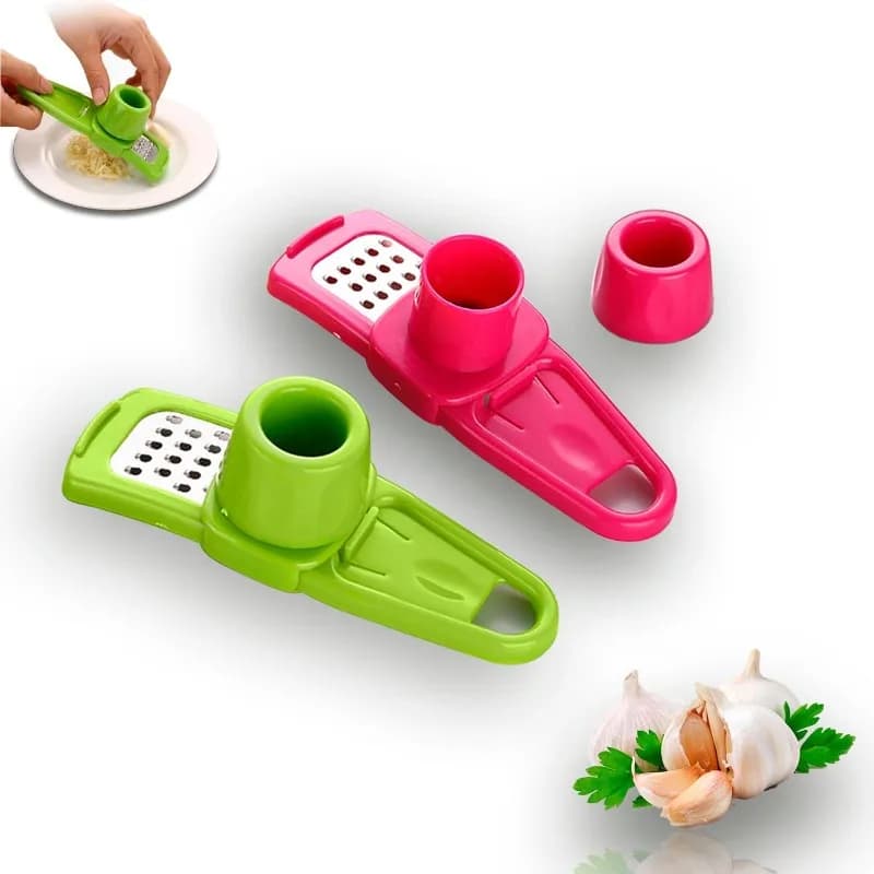1 pcs crusher for garlic press multifunctional manual ginger garlic grinding grater cutter garlic peeled kitchen utensils