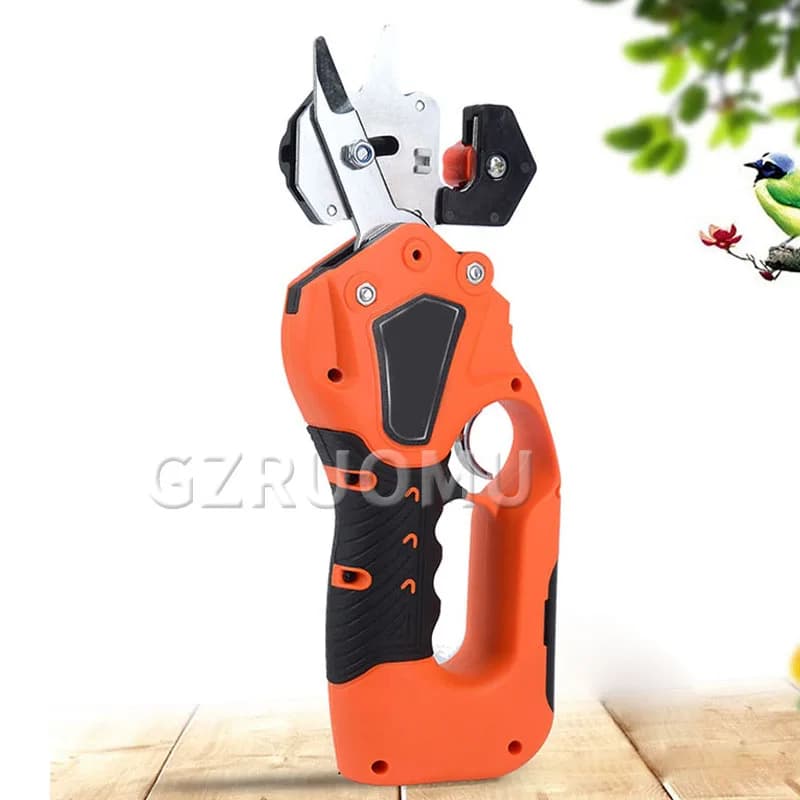 Lithium Battery Grafting Machine Handheld 2 In 1 Plant Stem Seedling Pruning Branch Grafting Tool Multifunctional Pruning Shears