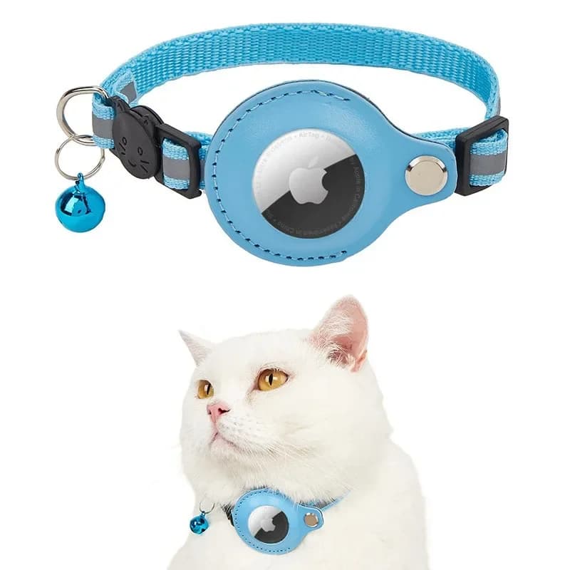 Collare localizzatore per animali domestici Collare per gatti per localizzatore anti-smarrimento Manicotto protettivo per posizionatore