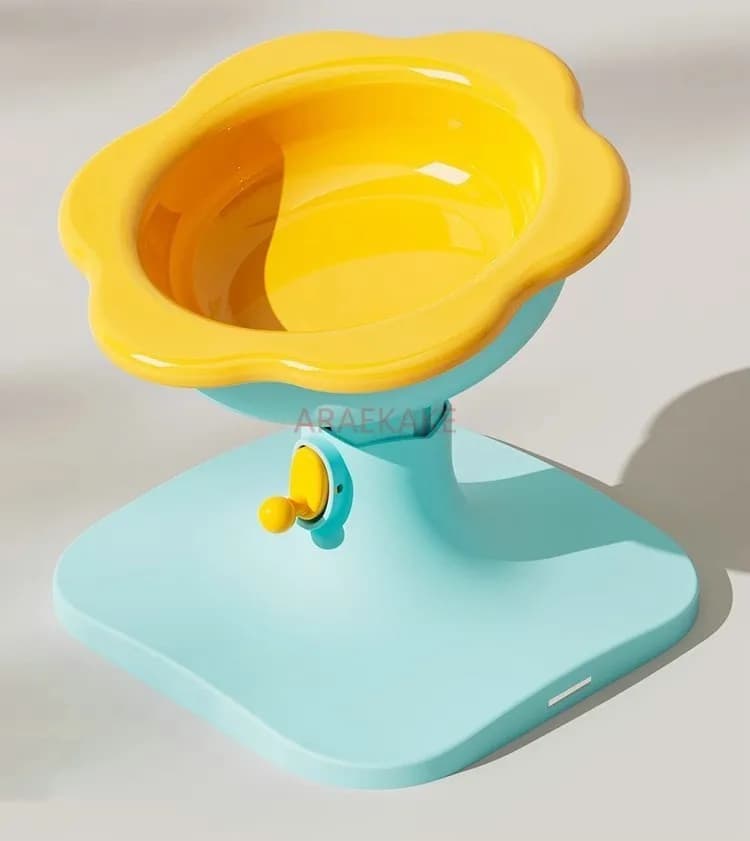 Forniture per animali domestici, alimentatore regolabile in altezza, protezione per il collo, ciotola per gatti, ciotola per cani in ceramica, ciotola per cibo per gatti, anti bussare