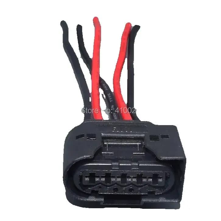 Worldgolden Connettore impermeabile femmina con spina bobina di accensione automobilistica con filo a treccia per Mercedes Benz 09441511