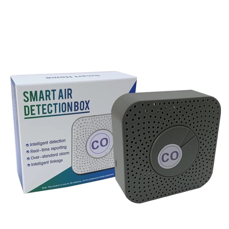 Tuya Smart sensore di monossido di carbonio rilevamento del fumo allarme intelligente rilevatore di CO Intelligent Life APP