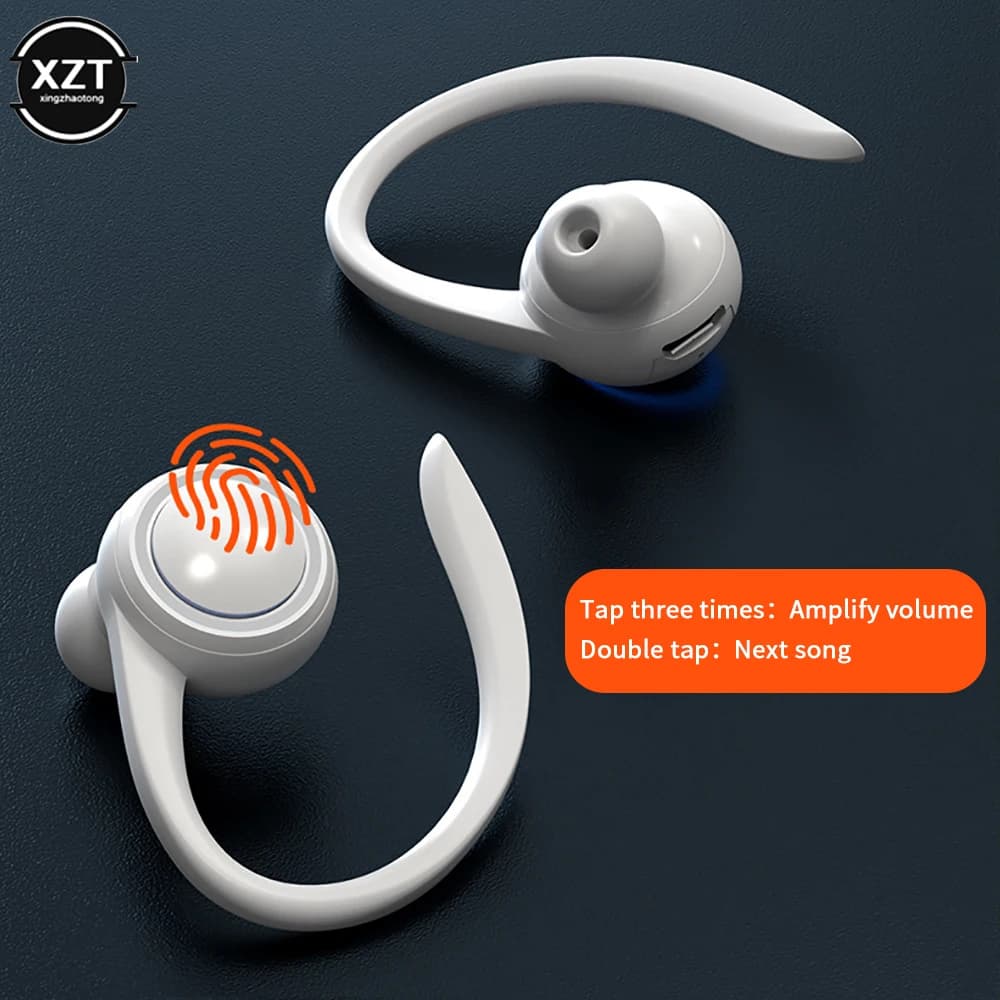 New enterprise headset Bluetooth 5.2 Wireless HiFi Touch headphones with HD microphone waterproof sports game headphones