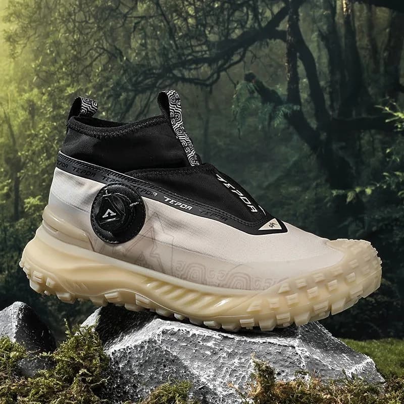 Original Brand Comfortable Mid-Top Mountaineering Boots Top Quality Wearable Trekking Sneakers Anti Slip Outdoor Hiking Shoe